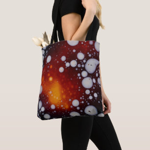 The Birth of Stars in an Abstract Liquid Tote Bag