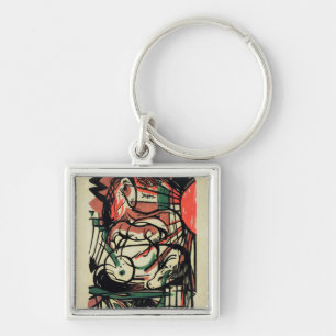 The Birth of the Horse, 1913 Key Ring
