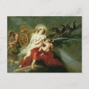 The Birth of the Milky Way, 1668 Postcard