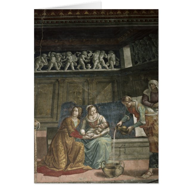 The Birth of the Virgin, 1485-90 (Front)