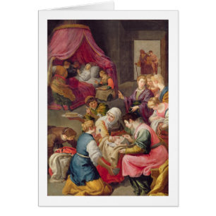 The Birth of the Virgin, 1640 (oil on canvas)