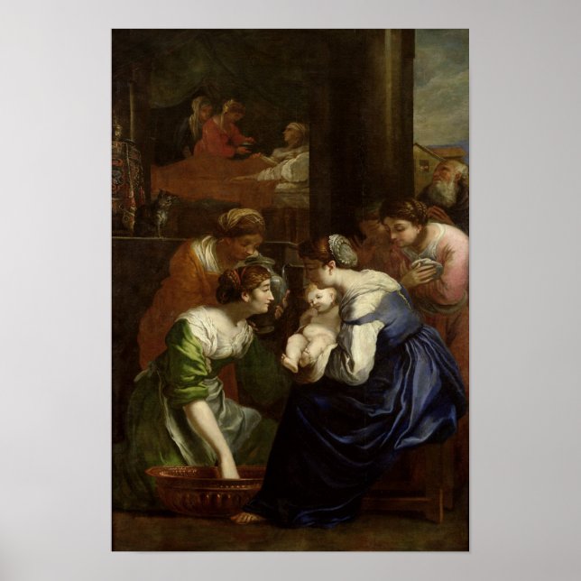 The Birth of the Virgin, c.1620 Poster (Front)