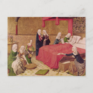 The Birth of the Virgin Postcard