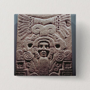 The Birth of Topiltzin , 800-1100 15 Cm Square Badge