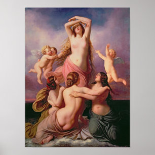 The Birth of Venus, 1846 Poster