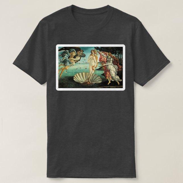The Birth Of Venus 21 T-Shirt (Design Front)