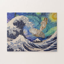 The Birth of Venus at The Great Wave