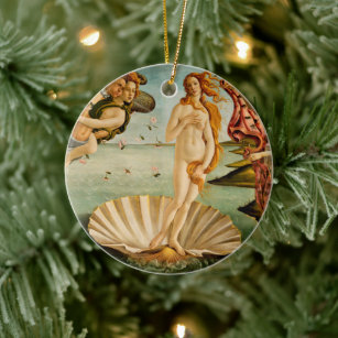 The Birth of Venus   Botticelli Ceramic Ornament