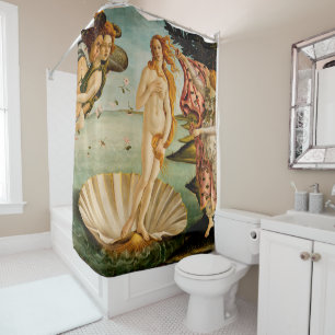 The Birth of Venus   Botticelli Shower Curtain