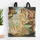 The Birth of Venus | Botticelli Tote Bag<br><div class="desc">Sandro Botticelli’s iconic painting The Birth of Venus depicts the goddess Venus emerging from the sea upon a shell, symbolising her birth. Surrounded by mythological figures, she is delicately posed, with her long, flowing hair and soft, ethereal expression embodying beauty and grace. The painting is celebrated for its harmonious composition,...</div>