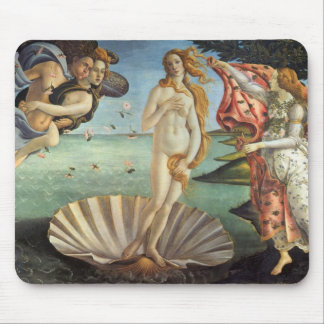 The Birth of Venus by Sandro Botticelli Mouse Pad
