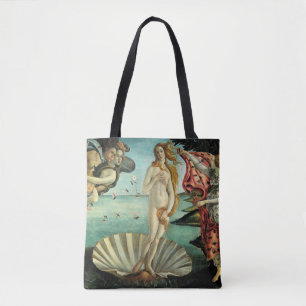 The Birth of Venus by Sandro Botticelli Tote Bag