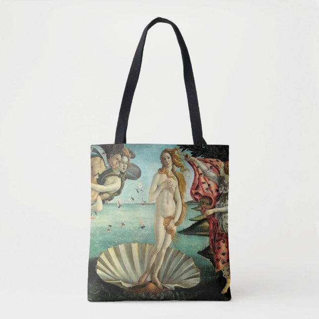The Birth of Venus by Sandro Botticelli   Tote Bag (Front)