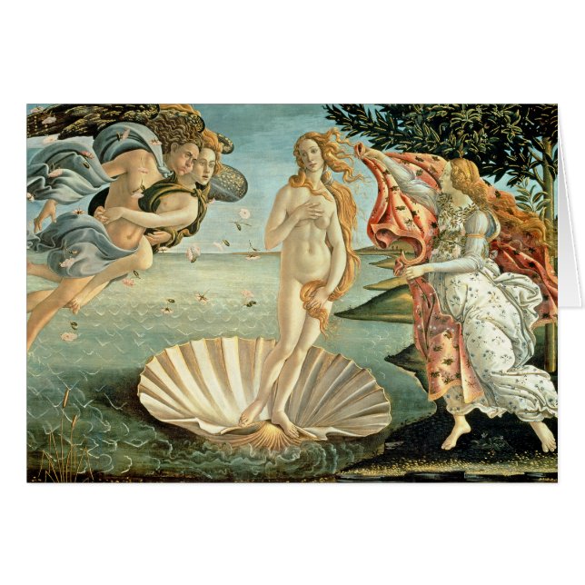 The Birth of Venus, c.1485 (tempera on canvas) (Front Horizontal)