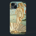 The Birth of Venus, c.1485 (tempera on canvas) iPhone 13 Case<br><div class="desc">The Birth of Venus,  c.1485 (tempera on canvas),  Botticelli,  Sandro (Alessandro di Mariano di Vanni Filipepi) (1444/5-1510) / Galleria degli Uffizi,  Florence,  Italy / Bridgeman Images</div>