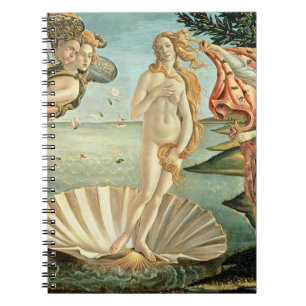 The Birth of Venus, c.1485 (tempera on canvas) Notebook