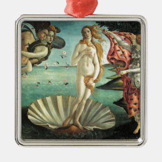 The Birth of Venus - Classic Art by Botticelli Metal Ornament