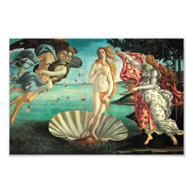 The Birth of Venus - Classic Art by Botticelli Photo Print (Front)