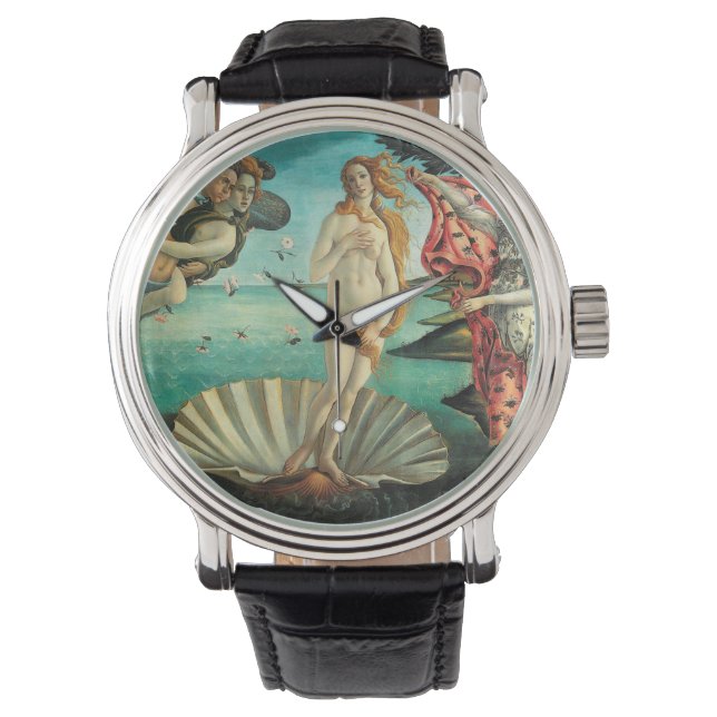 The Birth of Venus - Classic Art by Botticelli Watch (Front)