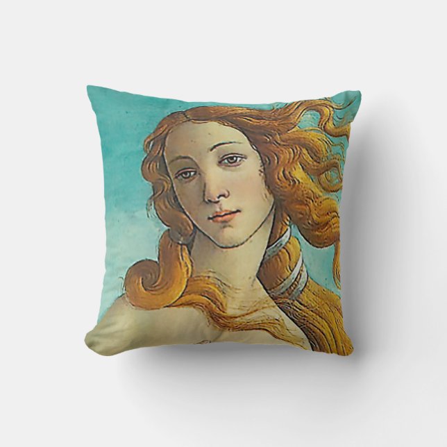 The Birth of Venus - Close up Cushion (Front)