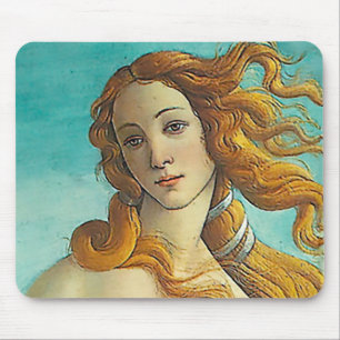 The Birth of Venus - Close up Mouse Pad