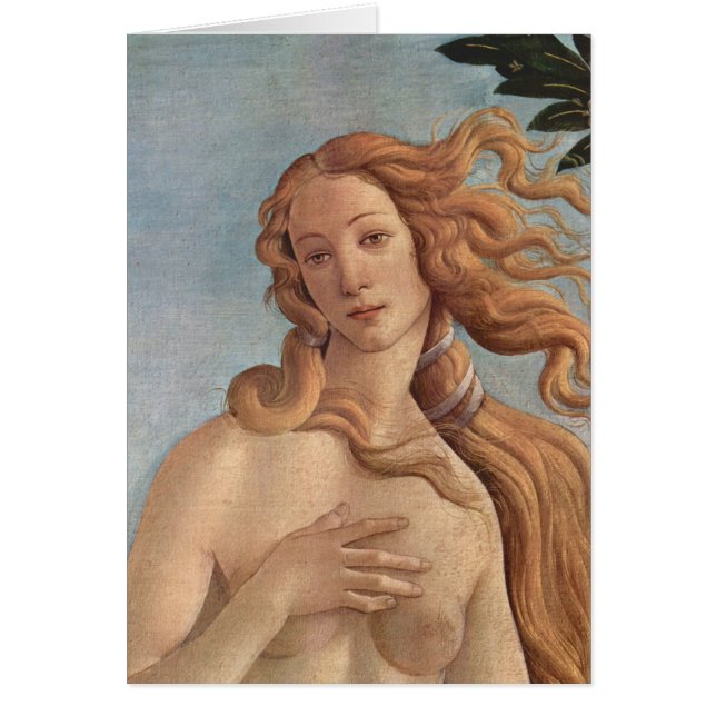 The Birth of Venus (detail) by Sandro Botticelli (Front)
