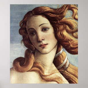 The Birth of Venus (detail) Poster