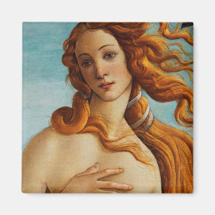 The Birth of Venus (detail), Sandro Botticelli Magnet