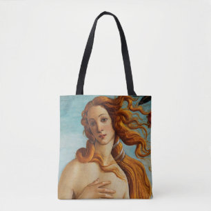 The Birth of Venus (detail), Sandro Botticelli Tote Bag