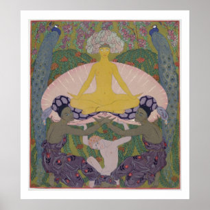 The Birth of Venus (ink and W/c on paper) (see 133 Poster