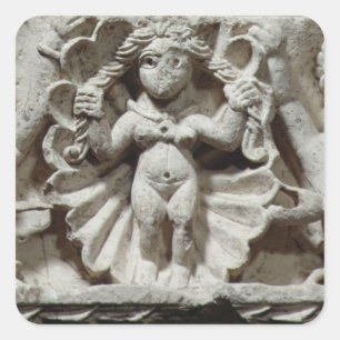 The Birth of Venus (limestone) Square Sticker