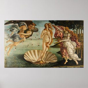 The Birth of Venus Poster