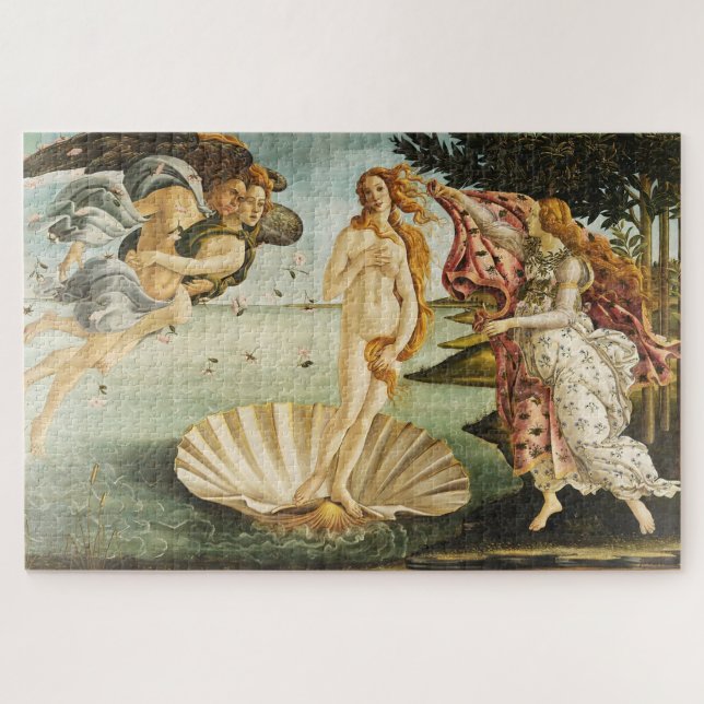The Birth of Venus: Renaissan by Sandro Botticelli Jigsaw Puzzle (Horizontal)