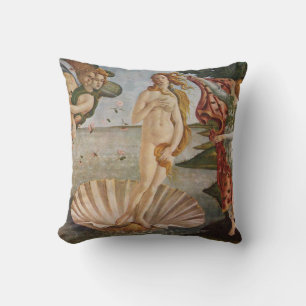 The Birth of Venus Sandro Botticelli Cushion