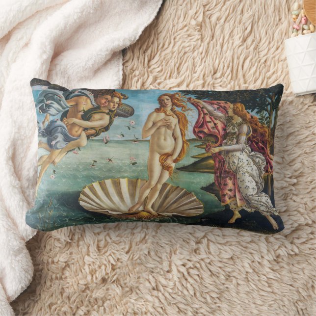 The Birth of Venus | Sandro Botticelli | Lumbar Cushion (Blanket)