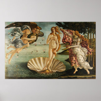 The Birth of Venus Sandro Botticelli Painting 1845 Poster