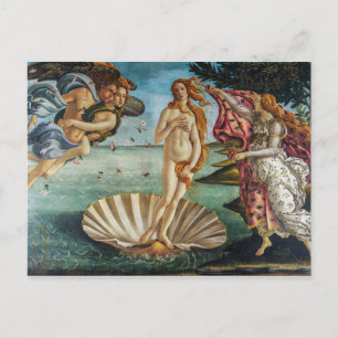 The Birth of Venus   Sandro Botticelli   Postcard