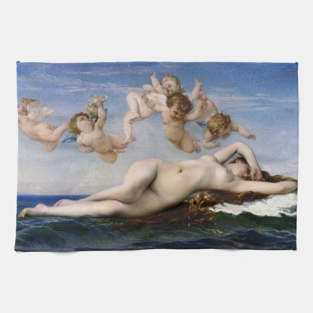 The Birth Of Venus Tea Towel (Horizontal)