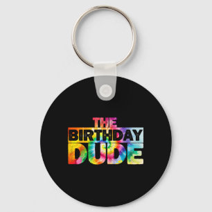 The Birthday Dude Key Ring