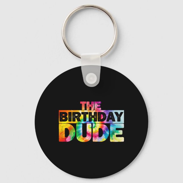 The Birthday Dude Key Ring (Front)