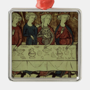 The Birthday Feast of Nubien, King of Armenia Metal Tree Decoration