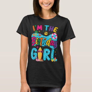 The Birthday Girl Pool Party Beach Family Matching T-Shirt
