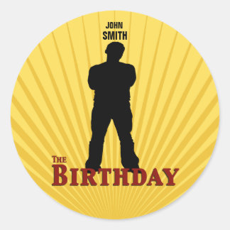The Birthday Movie Sticker (Boy)