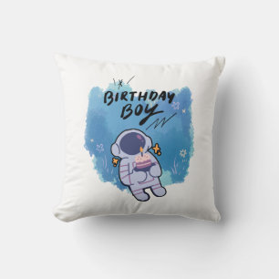 The Birthday Spaceman Cushion