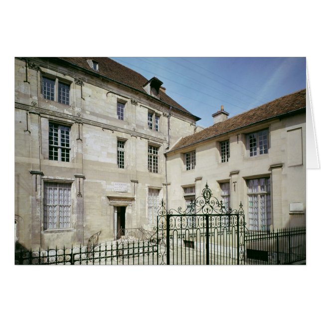The birthplace of Jean de la Fontaine (Front Horizontal)