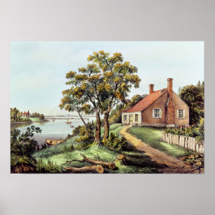 The Birthplace of Washington at Bridges Creek Poster