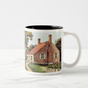 The Birthplace of Washington at Bridges Creek Two-Tone Coffee Mug