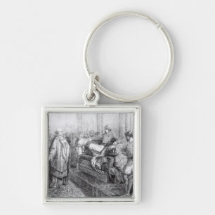 The Bishop of Salisbury before Saladin Key Ring