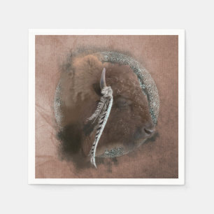 The Bison II - Paper Napkins