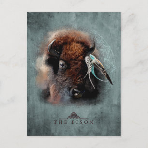 The Bison - Postcard